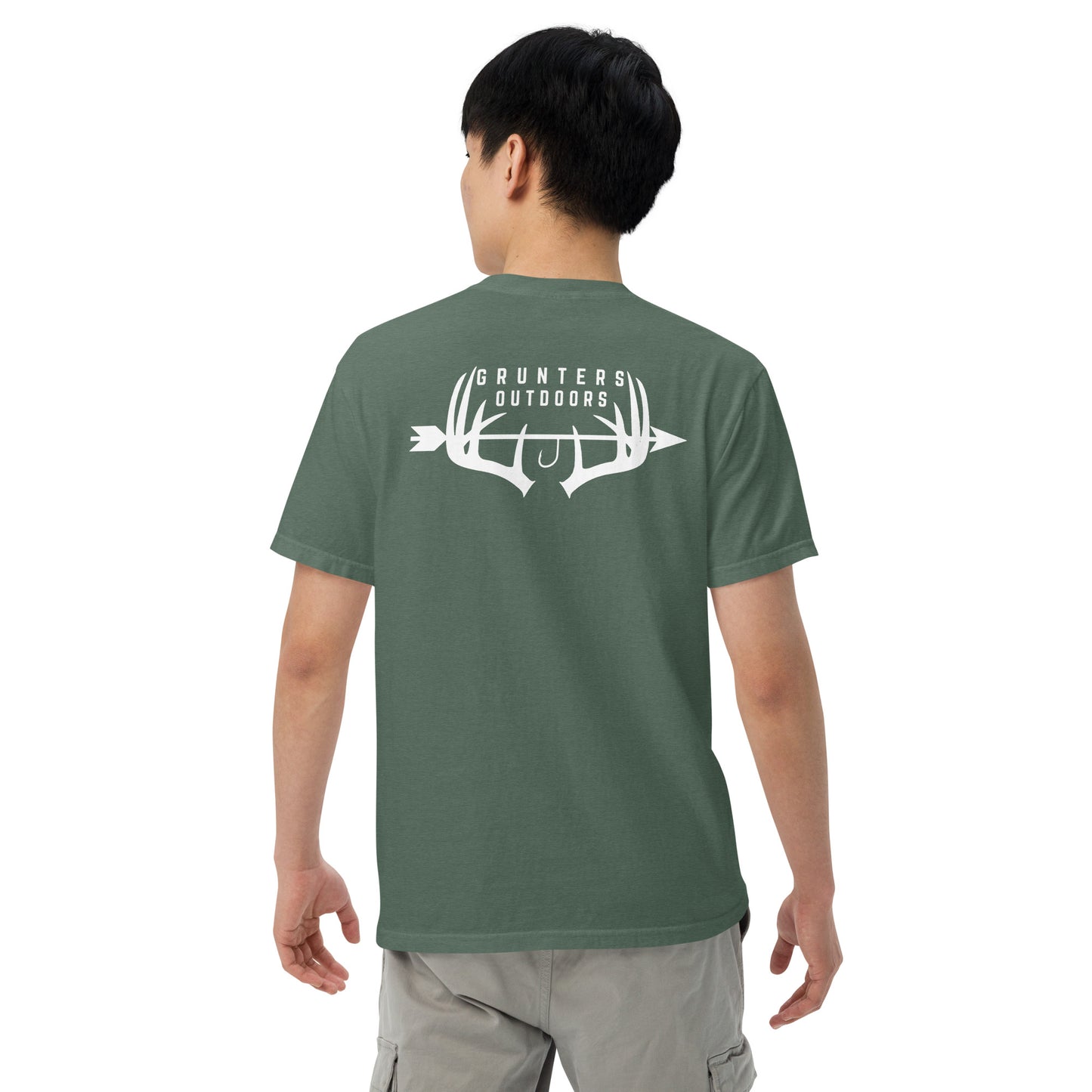 Grunters Outdoors T-Shirt Back Logo (Comfort Colors Brand) - Grunters Outdoors