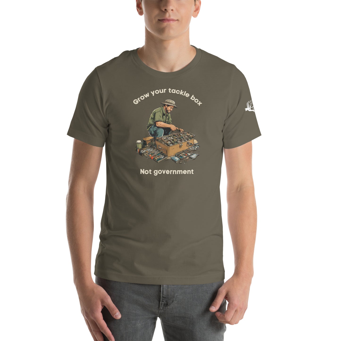 Grow Your Tackle Box, Not Government Grunters T-Shirt - Grunters Outdoors