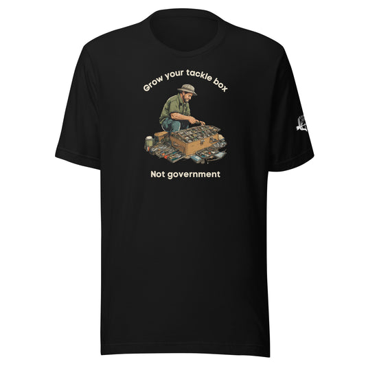 Grow Your Tackle Box not Government Shirt - Grunters Outdoors