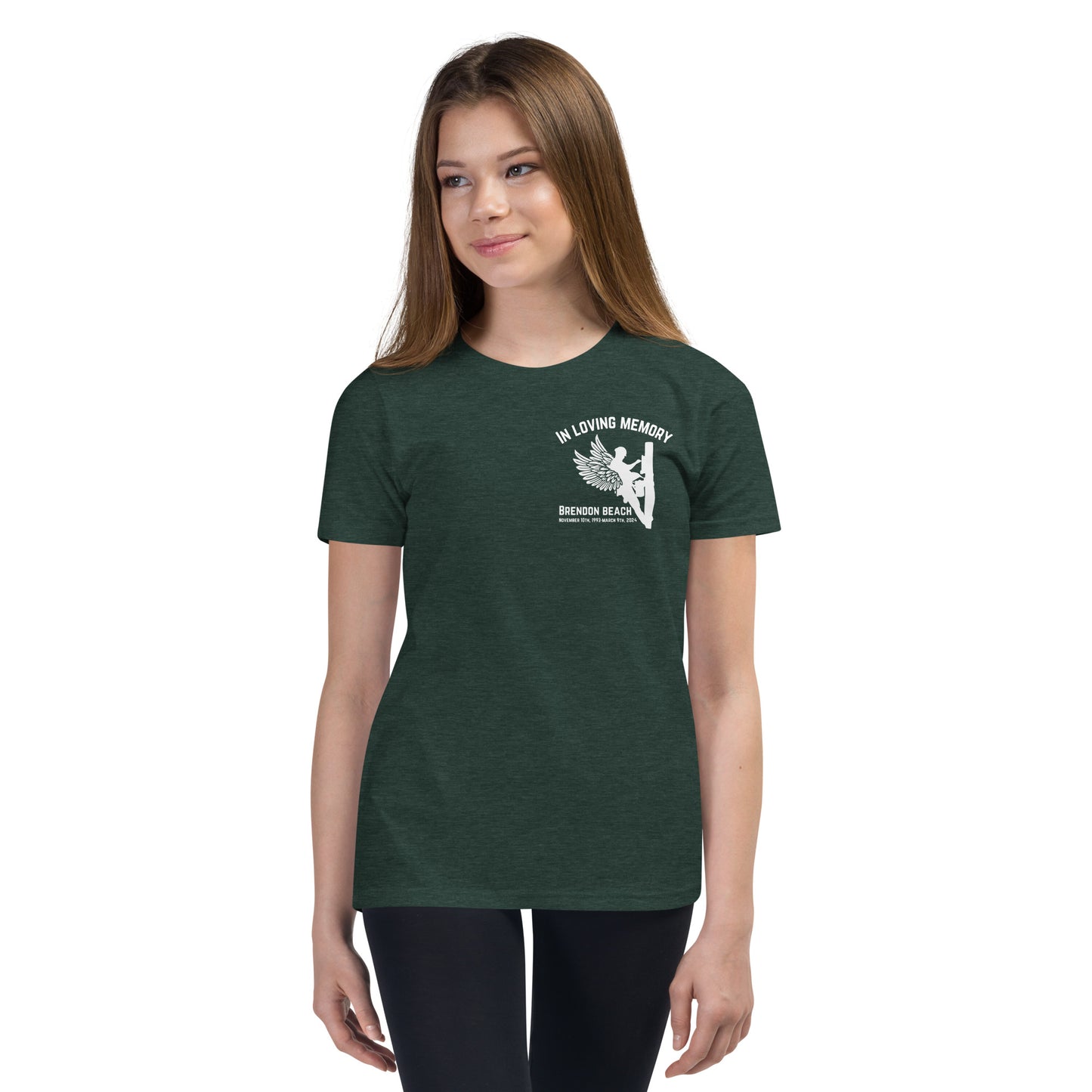 Brendon Beach Memorial Youth Short Sleeve T-Shirt - Grunters Outdoors